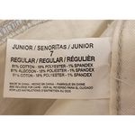 True Freedom "Stained" White Skinny Jeans Junior's Size 7 NWT Photo 6