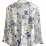 Oscar de la Renta  Pink Label satin ruffle nightie Photo 4