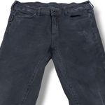 Zadig & Voltaire Eva Gris Destroy Deluxe Jeans Size 27 W30"L33" Distressed Black Denim Pants Photo 3