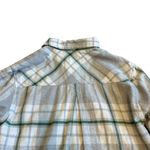 Panache Apparel Grey Plaid Button Photo 8