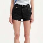 Levi's 501 Original Jean Shorts In Lunar Black Size 32 Style CW 3422 Photo 0