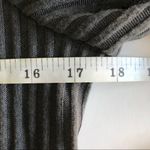 Mikey & Joey  Charcoal Grey Long Cowl Sleeve Top Photo 5