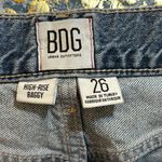 BDG  urban outfitters high rise baggy distressed denim jeans size 26 Photo 9