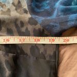 Juicy Couture Hi-Lo Leopard Print Blouse Size Med Photo 3