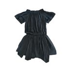Ramy Brook Jessica Dress Black Off Shoulder Blouson Kerchief Skirt Small $395 Photo 6