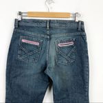 Marc Jacobs Boot Cut Pink Accent Pocket Jeans Sz 6 Photo 7