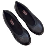 Munro EUC  Leather Flats Black Size 8 Wide Photo 1