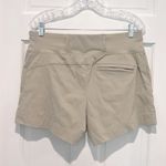 Athleta  Trekkie North Short Size 10 Sand Running Hiking Outdoor Shorts Khaki Photo 3
