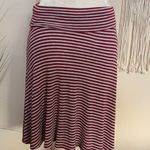 LuLaRoe  • ribbed striped fit and flare skirt Photo 54