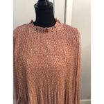 Wishlist Apparel Large Pleated Dress Ruffled Collar Cottage Lined Photo 5