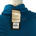 XS CALIA Funnel Neck Teal Marine Long Sleeve Photo 4