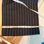 Nafsika Skourti Naughty Trousers Navy Pinstripe Pants UK 10 or US 6 Blue Photo 12