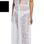 Milly  Katrina Deep Plunging Halter Maxi coverup Photo 1