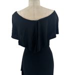 Rickie Freeman For Teri Jon Dress Formal Gown Ruffle Off Photo 8