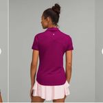 Lululemon  Quick-Drying Short Sleeve Polo Shirt
Magenta Purple Photo 2