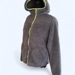 SO good for life Grey fleece jacket with Size Medium Gray Photo 4