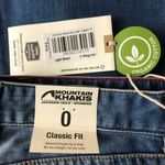 Mountain Khakis Womens Genevieve Boot Cut Jeans Classic Fit Light Wash Size 0 Blue Photo 2