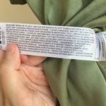 Mango MNG Green Silky Long Sleeve Shirt Wrap Dress, Size 8 Photo 10