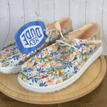 HEY DUDE WOMEN'S WENDY FUNK GARDEN SOIREE SHOES MULTI FLORAL SIZE 7 NWT #011SB Photo 0