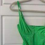 We Wore What NEW  Danielle 3.0 One Piece Bright Green Photo 9