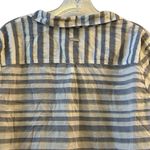 Columbia Women's XL Blue Striped Long Sleeve Button-Up Shirt Casual Photo 8