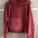 Zella women’s pink Sherpa hoodie size M Photo 0