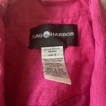 Sag Harbor Silk Blazer Pink Size 8 Photo 3