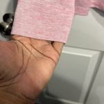 Gap  Women's Long Sleeve V-Neck T-Shirt - Pink Heathered - Size: XXL Photo 4