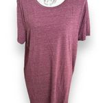 Torrid Classic Fit Maroon Heather Jersey Knit Short Sleeve Crew Neck T-shirt 1 Photo 0