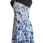 Free People All Mine Collection Floral Print One Shoulder Miniskirt Dress Photo 0