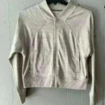 Calvin Klein  Full Zip Collared Knit Gray  Sweater Small Photo 0