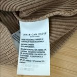 American Eagle  Size Extra Small XS Women's Teen Girl Lace Trim Ribbed Tan Top Photo 6