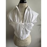 Akira  Cotton Blend white Zip At the Back size small Corset Photo 1