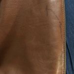 Lucky Brand  Leather Crossbody Bag/Purse - Red/Brown‎ Color Photo 5