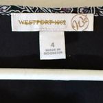 Westport  Black and Purple Long Sleeve Dress Photo 3