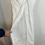 House Of CB - Jada Maxi Wrap Skirt White Linen Summer Classic Silhouette Poolside Photo 3