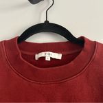 Tibi  Cinched Sleeves Cropped Crewneck Sweatshirt Photo 3