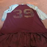 Free People  VINTAGE RUFFLE T SHIRT DRESS Photo 4