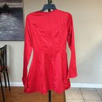 House Of CB  'Sacha' Red Satin Mini Dress‎ NWT Photo 7