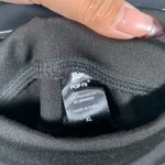 Pop Fit  Black Pocket Mesh Leggings Size XL EUC #0400-DS Photo 5
