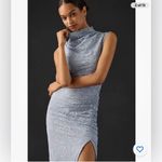 Anthropologie  The Maya Ruched Cowl-Neck Dress: Lace Edition Size M. B27 Photo 1