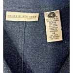 Valerie Stevens  Wool Blend Blue Jacket Cardigan Blazer Womens Size  14 Photo 5