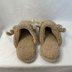 Deer Design Slipper‎ Unisex Comfy Size 7/8 Brown Photo 4