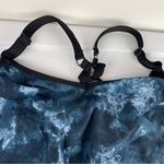 Livi Active Tie Dye Printed No Wire Sports Bra Sz 26/28 Black Blue Photo 10