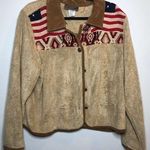 Rough Rider Vintage  Western American XL Jacket Embroidered tapestry Made in USA Photo 0