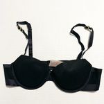 Stella McCartney Bra Basic Mesh Balconette Bra in Black Sz 34B EUC Style S72-108 Photo 1