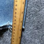 Levi's  721 High Rise Skinny Jeans Distressed Ripped Light‎ Wash Size 30 Raw Hem Photo 2