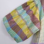 Free People NEW Moon Bay Mixed Plaid Top shirt, XS Photo 16