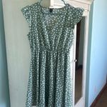 SheIn Women’s Green Dress with white polkadots  Photo 2