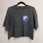 NATIVES OF THE GOLDEN COAST Cropped Vintage Tee Unisex Adult Sz L EUC Black Size L Photo 0